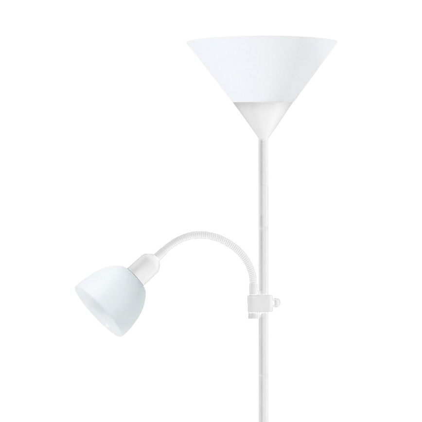 Luminária de piso 1xE27/60W/230V + 1xE14/25W