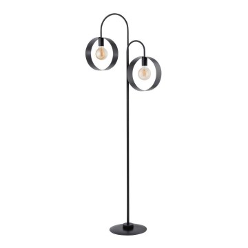 Luminária de piso HAPPY 2xE27/60W/230V preto antigo