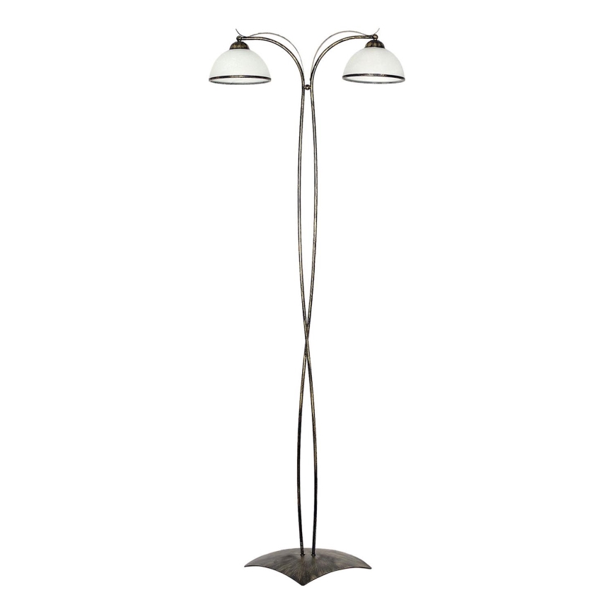 Luminária de piso KORFU 2xE27/60W/230V