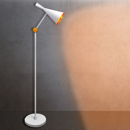 Luminária de piso MODERN 1xE27/20W/230V branco