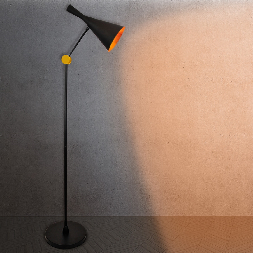 Luminária de piso MODERN 1xE27/20W/230V preto antigo