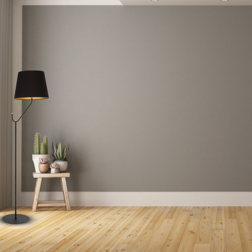Luminária de piso VICTORIA 1xE27/60W/230V preto antigo