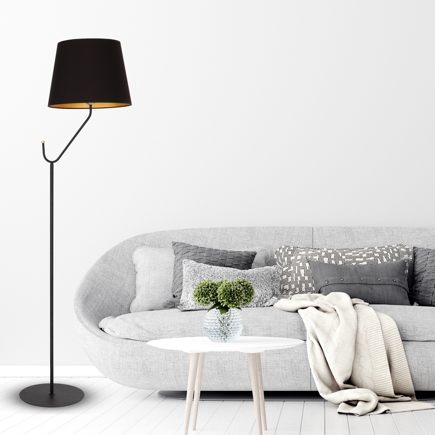 Luminária de piso VICTORIA 1xE27/60W/230V preto antigo