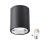 Luminária de ponto dimmável LED RGBW JUPITER 1xE27/6,5W/230V 2700-6500K Wi-Fi diâmetro 9,8 cm preta