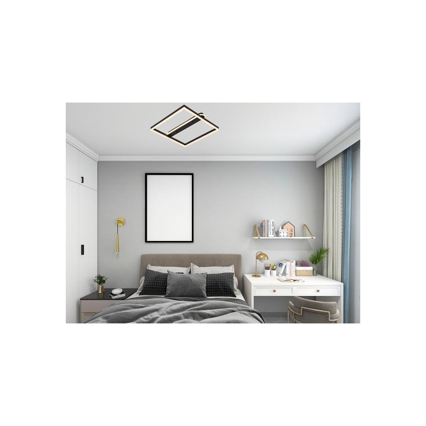 Luminária de tecto LED dimerizável LED/60W/230V 3000-6500K + controlo remoto