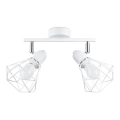 Luminária de teto ARTEMIS 2xE14/40W/230V branca