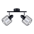 Luminária de teto BELUCI 2xE14/40W/230V preta