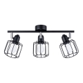 Luminária de teto BELUCI 3xE14/40W/230V preta