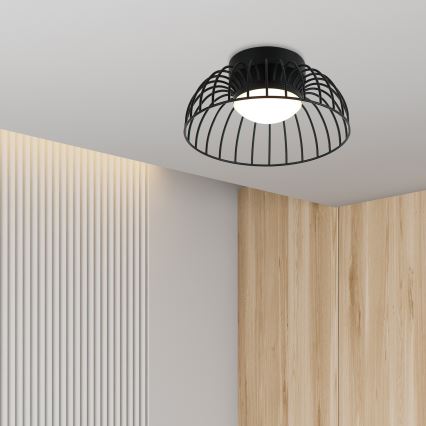 Luminária de teto BETSY LED/12W/230V diâmetro 25 cm preto