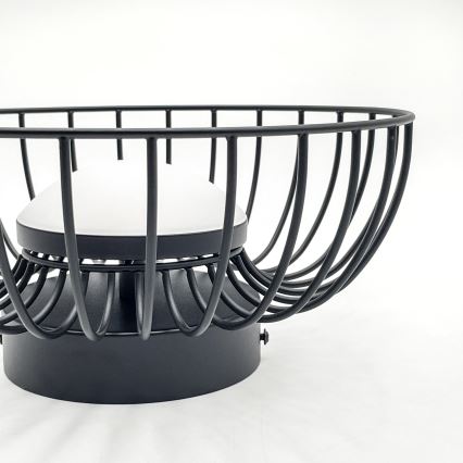 Luminária de teto BETSY LED/12W/230V diâmetro 25 cm preto