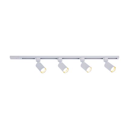 Luminária de teto em sistema de trilho TRACER 4xGU10/10W/230V 1 m branca