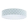 Luminária de teto infantil LED GALAXY KIDS LED/24W/230V bolinhas verde/branco