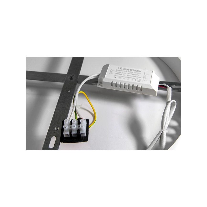 Luminária de teto LED dimmerizável ARIES LED/54W/230V 3000-6500K + controlo remoto