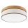 Luminária de Teto LED BELLADONNA 36W/230V 40 cm creme/ Carvalho