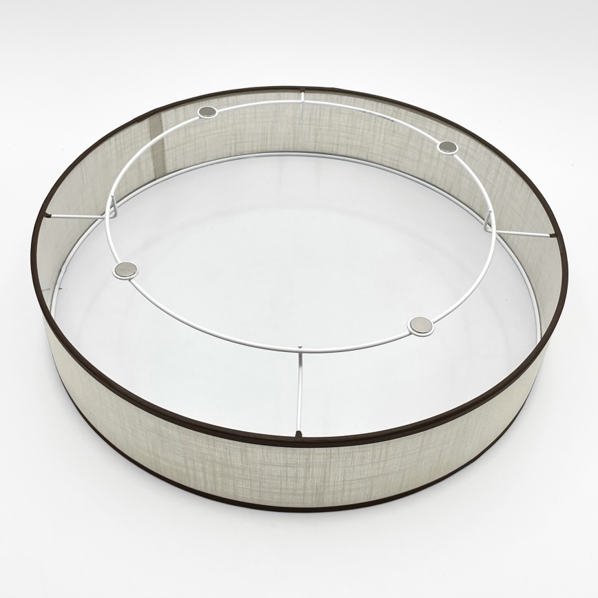 Luminária de Teto LED BELLADONNA 36W/230V 40 cm creme/ Carvalho