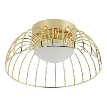 Luminária de teto LED BETSY LED/12W/230V diâmetro 25 cm dourada
