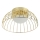 Luminária de teto LED BETSY LED/12W/230V diâmetro 25 cm dourada