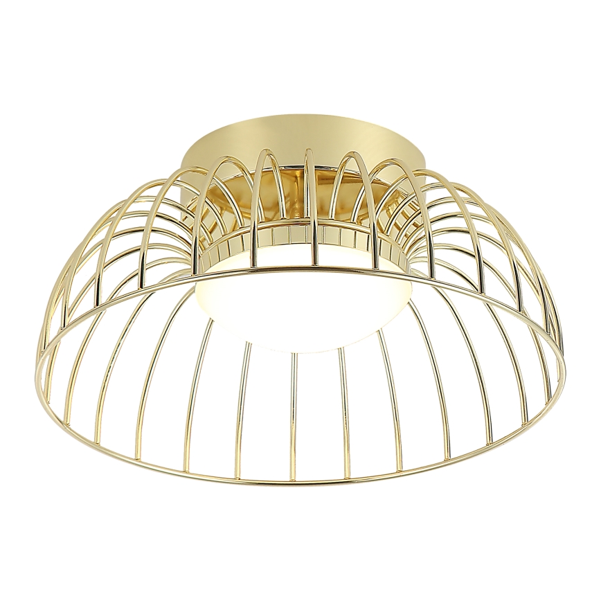 Luminária de teto LED BETSY LED/12W/230V diâmetro 25 cm dourada