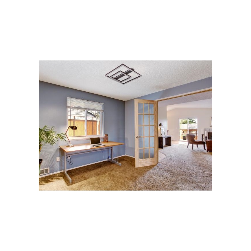 Luminária de teto LED dimável 95W/230V 3000-6500K + comando remoto