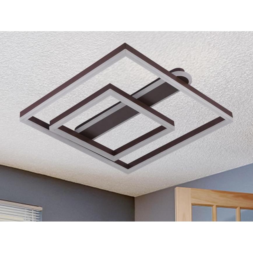 Luminária de teto LED dimável 95W/230V 3000-6500K + comando remoto