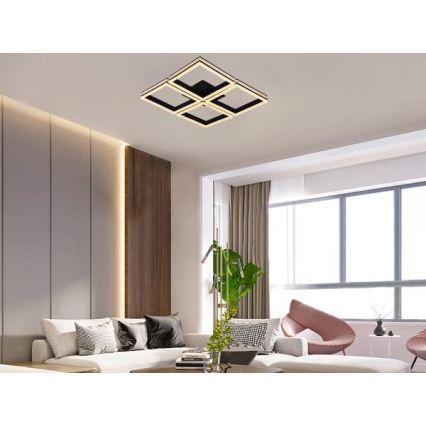 Luminária de teto LED dimável de montagem aparente LED/215W/230V 3000-6500K + comando remoto