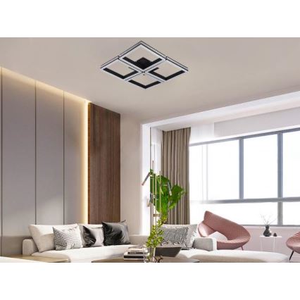 Luminária de teto LED dimável de montagem aparente LED/215W/230V 3000-6500K + comando remoto