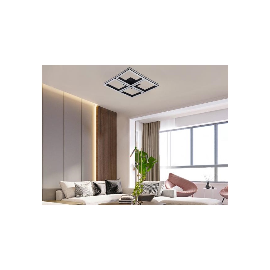 Luminária de teto LED dimável de montagem aparente LED/215W/230V 3000-6500K + comando remoto