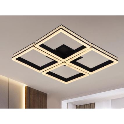 Luminária de teto LED dimável de montagem aparente LED/215W/230V 3000-6500K + comando remoto