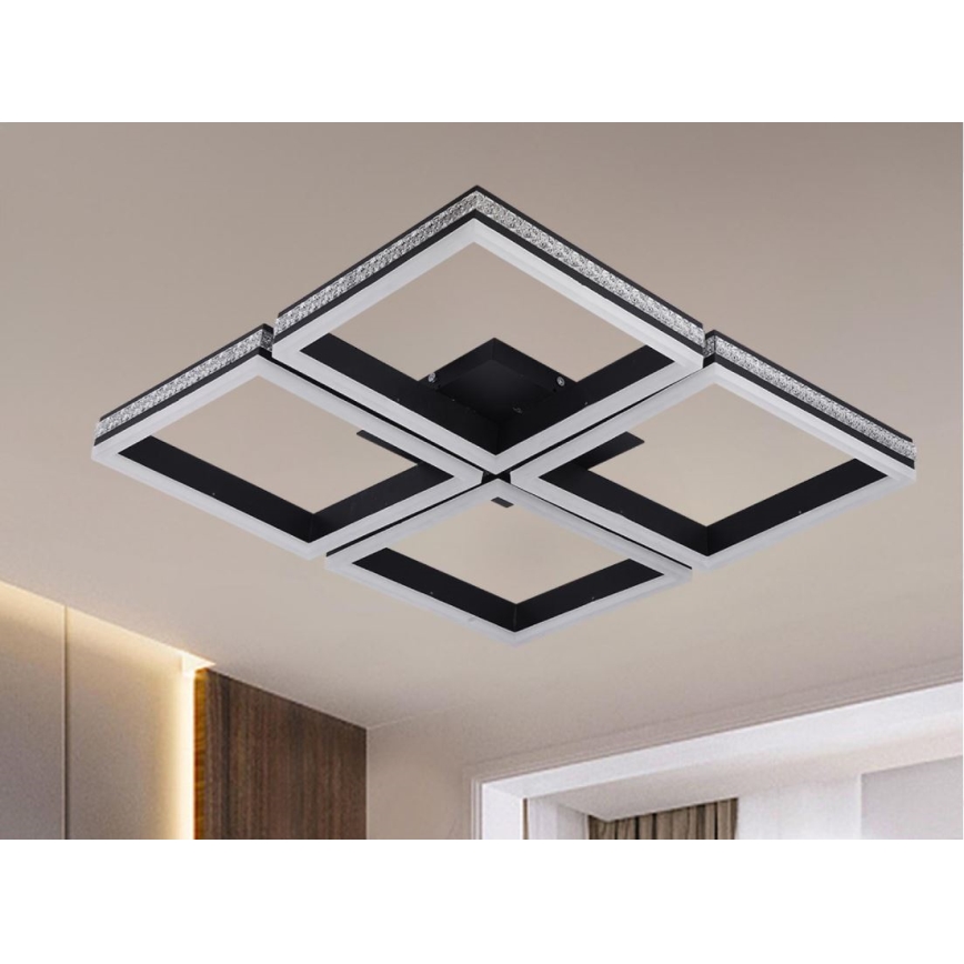 Luminária de teto LED dimável de montagem aparente LED/215W/230V 3000-6500K + comando remoto
