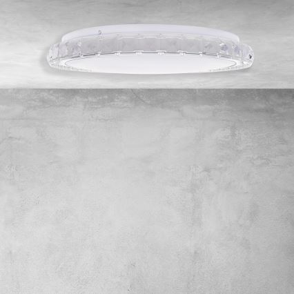 Luminária de teto LED dimmerizável LAYLA LED/26W/230V + controlo remoto