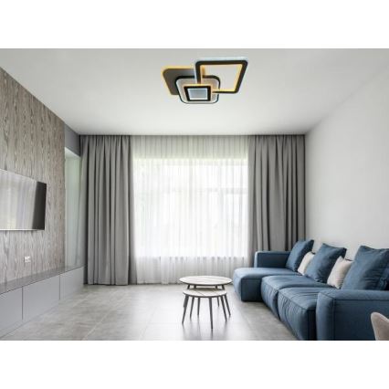 Luminária de teto LED dimerizável 105W/230V 3000-6500K + controlo remoto