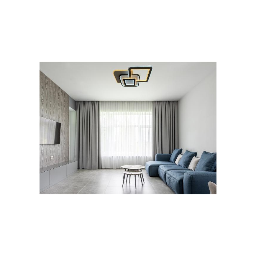 Luminária de teto LED dimerizável 105W/230V 3000-6500K + controlo remoto