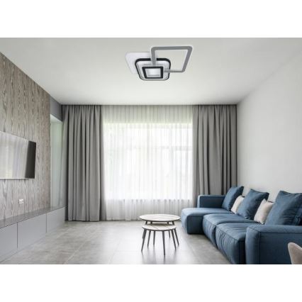 Luminária de teto LED dimerizável 105W/230V 3000-6500K + controlo remoto