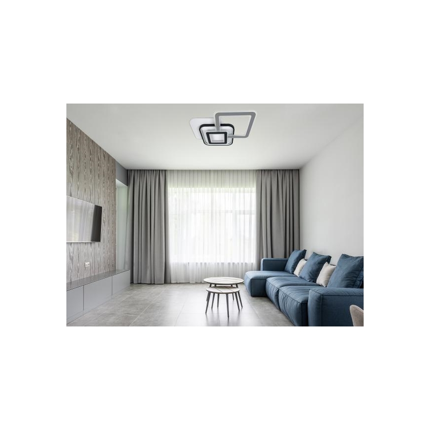 Luminária de teto LED dimerizável 105W/230V 3000-6500K + controlo remoto