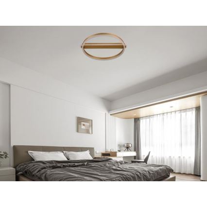 Luminária de teto LED dimerizável 60W/230V 3000-6500K + controlo remoto