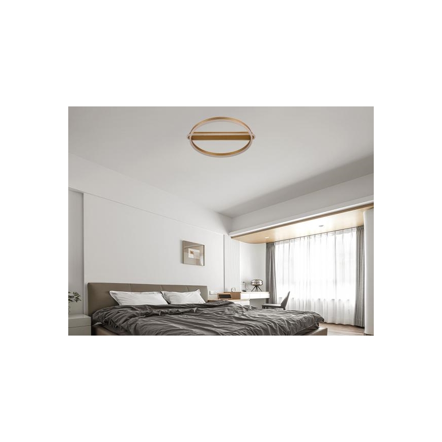 Luminária de teto LED dimerizável 60W/230V 3000-6500K + controlo remoto