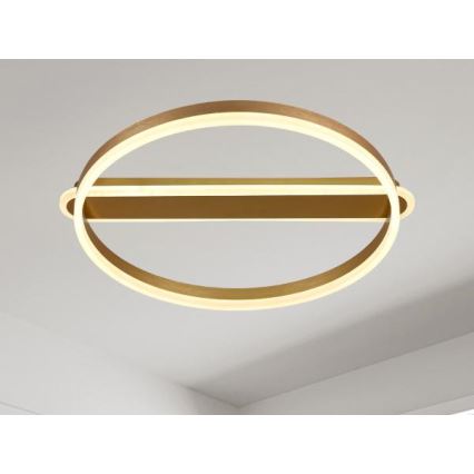Luminária de teto LED dimerizável 60W/230V 3000-6500K + controlo remoto