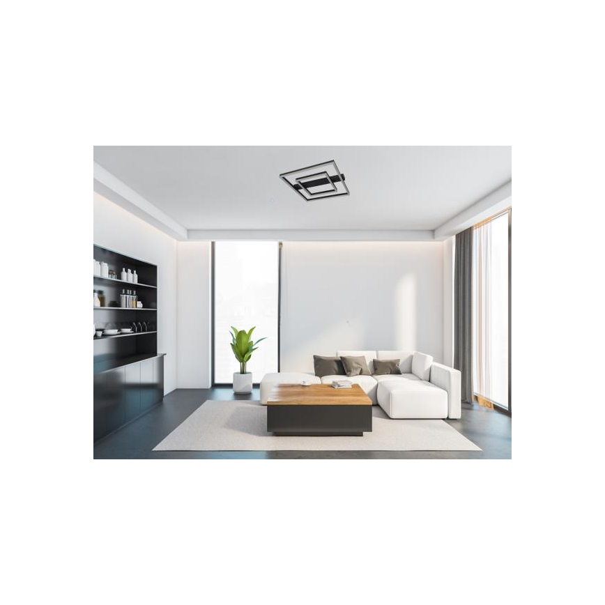 Luminária de teto LED dimerizável 70W/230V 3000-6500K + comando remoto