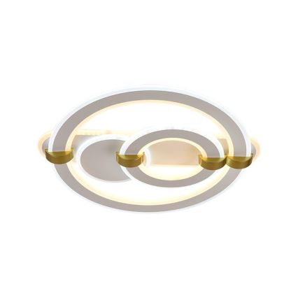 Luminária de teto LED dimerizável LED/120W/230V 3000-6500K + controlo remoto