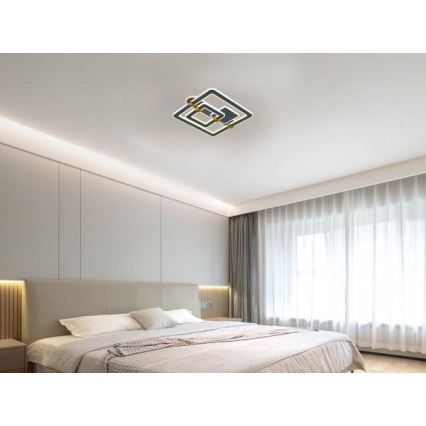 Luminária de teto LED dimerizável LED/140W/230V 3000-6500K + controlo remoto