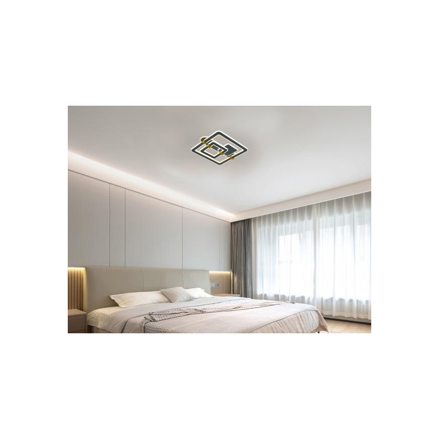 Luminária de teto LED dimerizável LED/140W/230V 3000-6500K + controlo remoto