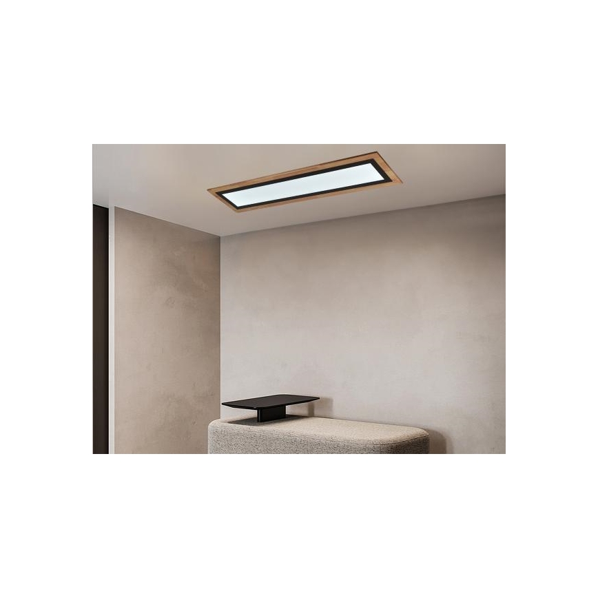 Luminária de teto LED dimerizável LED/55W/230V 3000-6500K + comando remoto