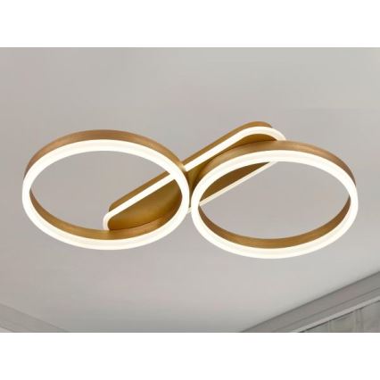 Luminária de teto LED dimerizável LED/60W/230V 3000-6500K + controlo remoto