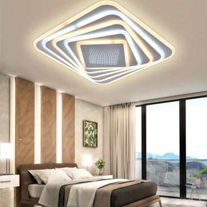 Luminária de teto LED dimmerizável LED/150W/230V 3000-6500K + controlo remoto