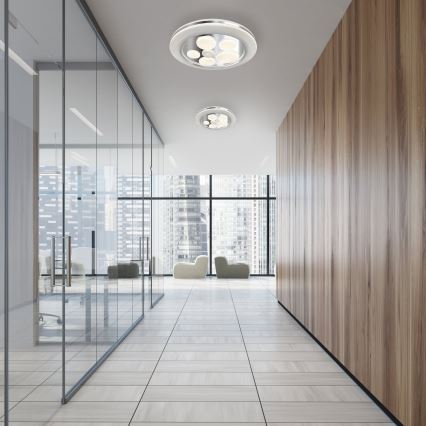 Luminária de teto LED regulável BUBBLES LED/48W/230V + controlo remoto