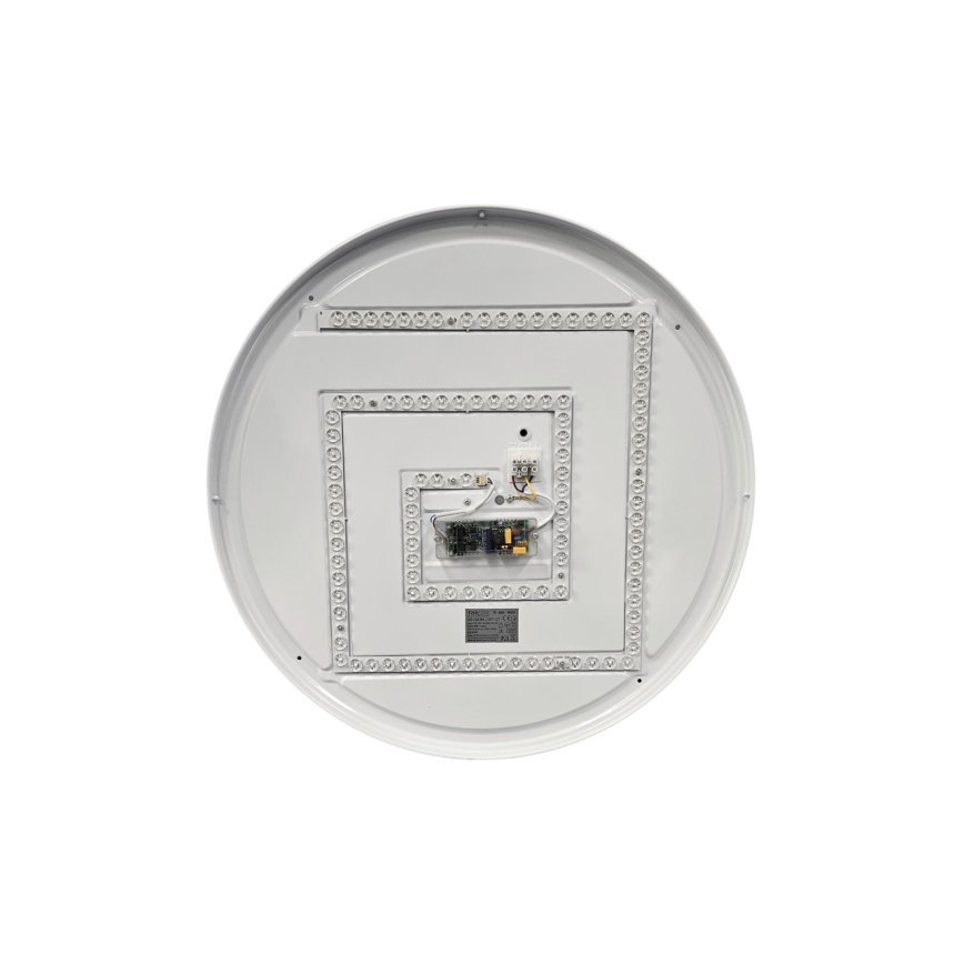 Luminária de teto LED dimmerizável INDUS LED/60W/230V 2700-6500K diâmetro 58 cm + controlo remoto
