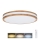 Luminária de teto LED dimmerizável WOODY LED/60W/230V 3000-6500K carvalho diâmetro 50 cm + controlo remoto