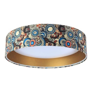 Luminária de Teto LED GALAXY LED/24W/230V diâmetro 44 cm multicolor/dourado