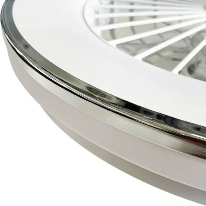 Luminária de teto LED dimmerizável com ventilador OPAL LED/48W/230V 3000-6500K + controlo remoto