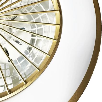 Luminária de teto LED dimmerizável com ventilador OPAL LED/48W/230V 3000-6500K + controlo remoto